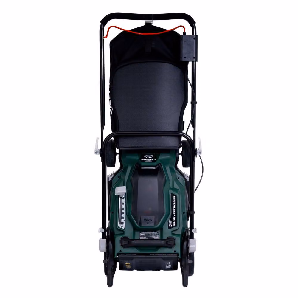 Webb 40V Cordless Rear Roller Lawn Mower with Rechargeable Battery and Mulching Kit, Green, 38cm – 5