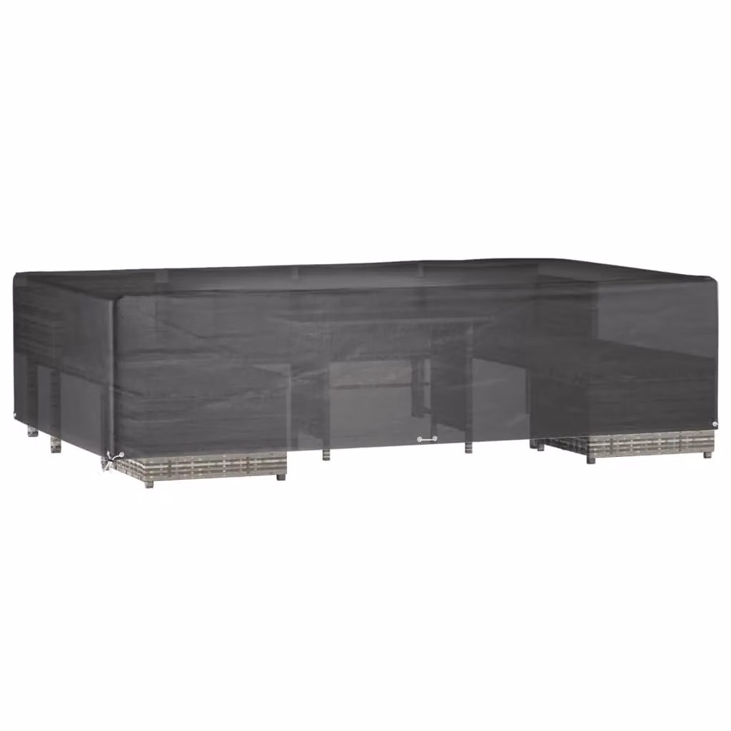 Berkfield Home Rectangular Garden Furniture Cover in Black, W/D/H: 315 x 180 x 75 cm – 2