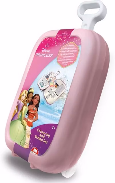 Multiprint Disney Princess Kids Travel and Activity Trolley Case, Pink