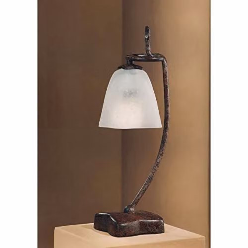 Netlighting Oberture Table Lamp in Brown and Black Oxide with E14 Bulb Holder – 2