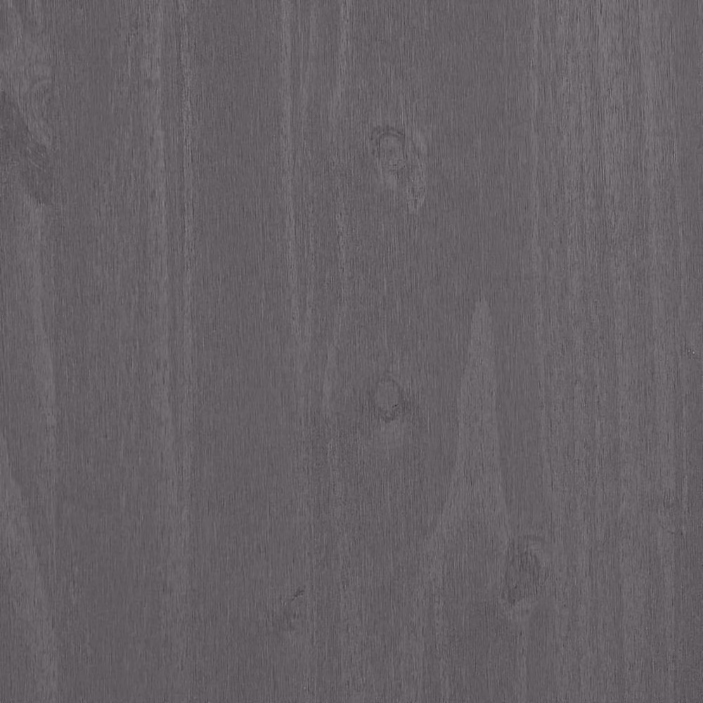 Berkfield Home HAMAR Highboard Top in Light Grey Solid Pine Wood, W/D/H: 85 x 35 x 100 cm – 4