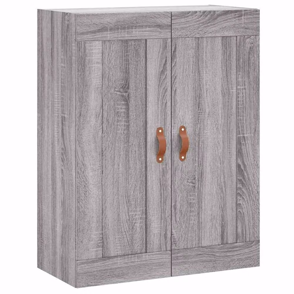 Berkfield Home Wall Mounted Cabinet in Grey Sonoma, W/D/H: 69.5 x 34 x 90 cm – 2