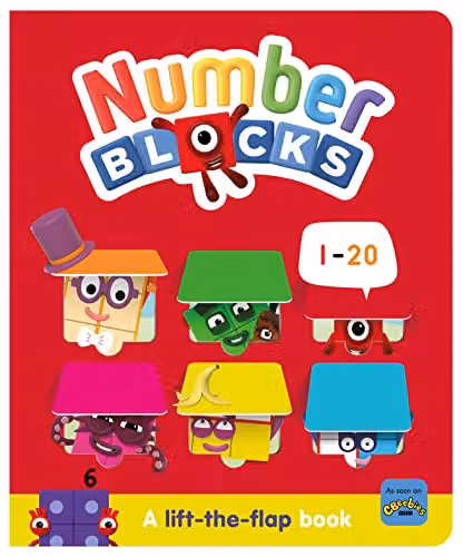 Sweet Cherry Publishing Numberblocks 1-20: A Lift the Flap Board Book, Multicolour