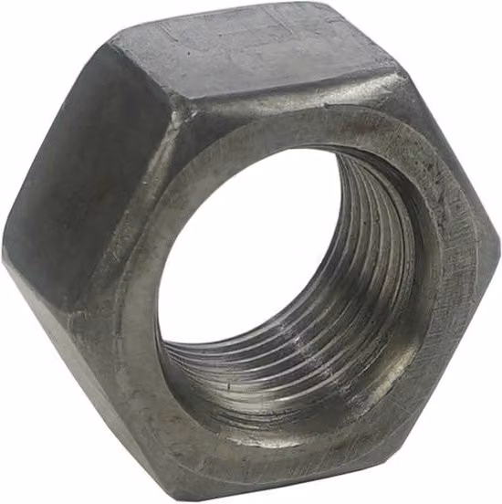 Unifix Silver Hex Grade 2 UNF Full Nuts