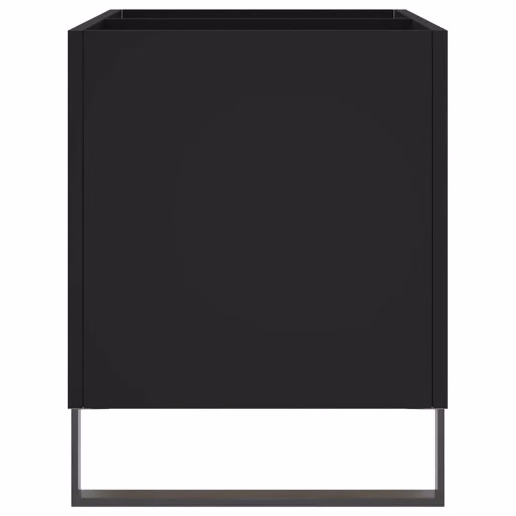 Berkfield Home Industrial Record Cabinet in Black, W: 74.5 cm, D: 38 cm, H: 48 cm – 3