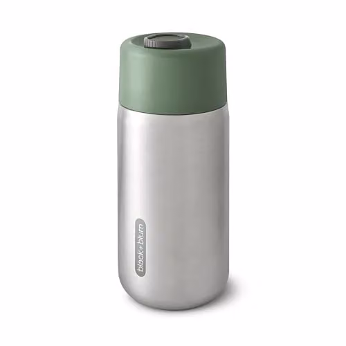Black + Blum Insulated Stainless Steel Travel Mug with Lid, 340ml, Green – 1