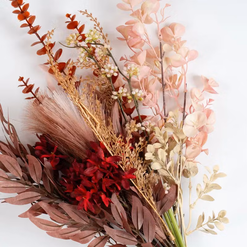 Scottish Everlastings Ltd Red and Brown Mixed Rustic Floral Bouquet – 2