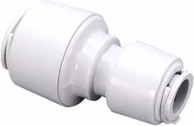 FloPlast Flofit+ Push Fit Reducing Coupling, White, Pack of 5