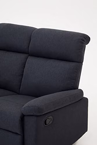 Home Detail Brady 2-Seater Manual Recliner Sofa Suite in Grey Fabric – 3