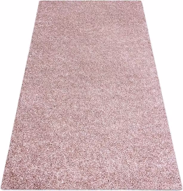 RugsX Modern Washable Pink Rectangular Rug W: 60 cm, L: 115 cm