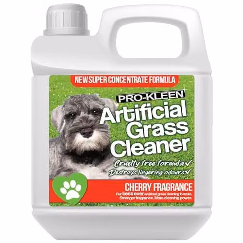 Pro-Kleen 4-in-1 Artificial Grass Cleaner and Pet Friendly Disinfectant with Deodoriser, Cherry Fragrance, 1 l – 1