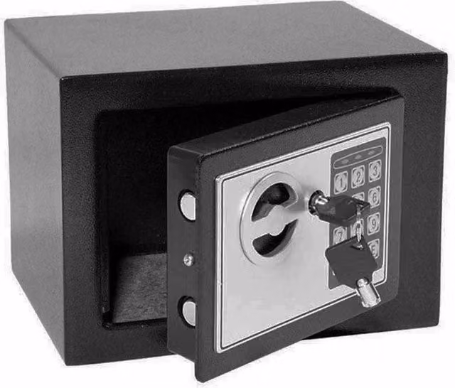NESTLUNE Black Steel Password Key Lock Box – 1