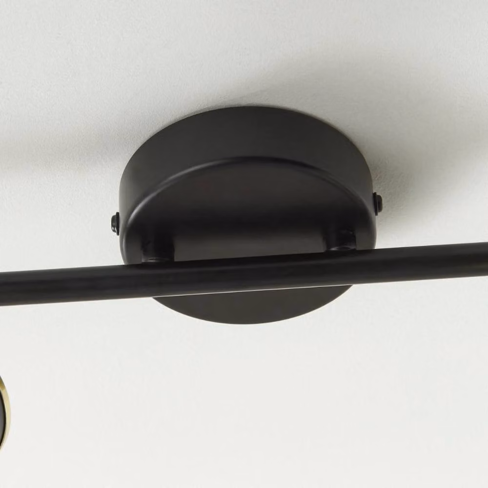 Pagazzi Lighting Talbot Matte Black 4-Spot Bar Ceiling Light – 4