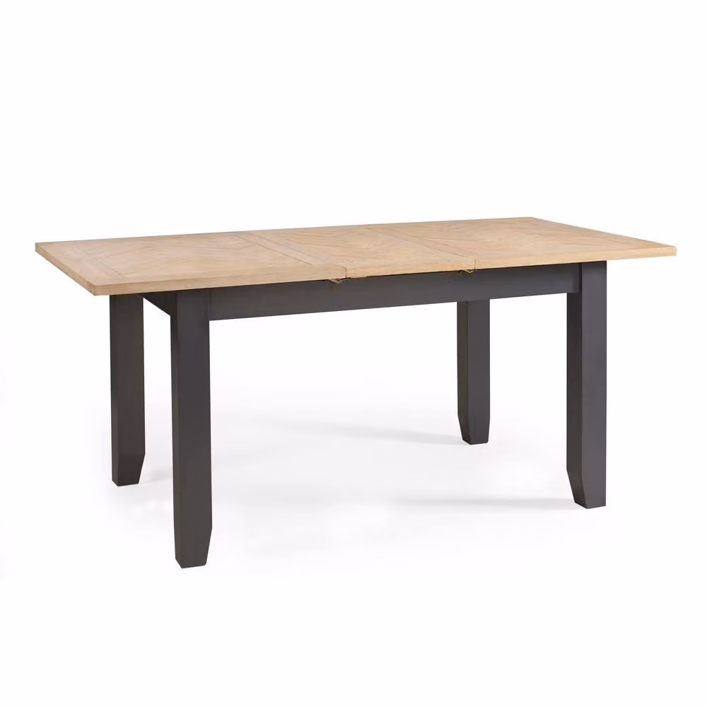 Cheshire Premium Bordeaux Extending Rectangular Dining Table in Dark Grey – 2
