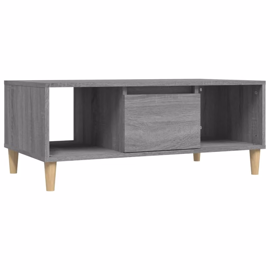 Berkfield Home Grey Sonoma Coffee Table, W/D/H: 90 x 50 x 36.5 cm – 2