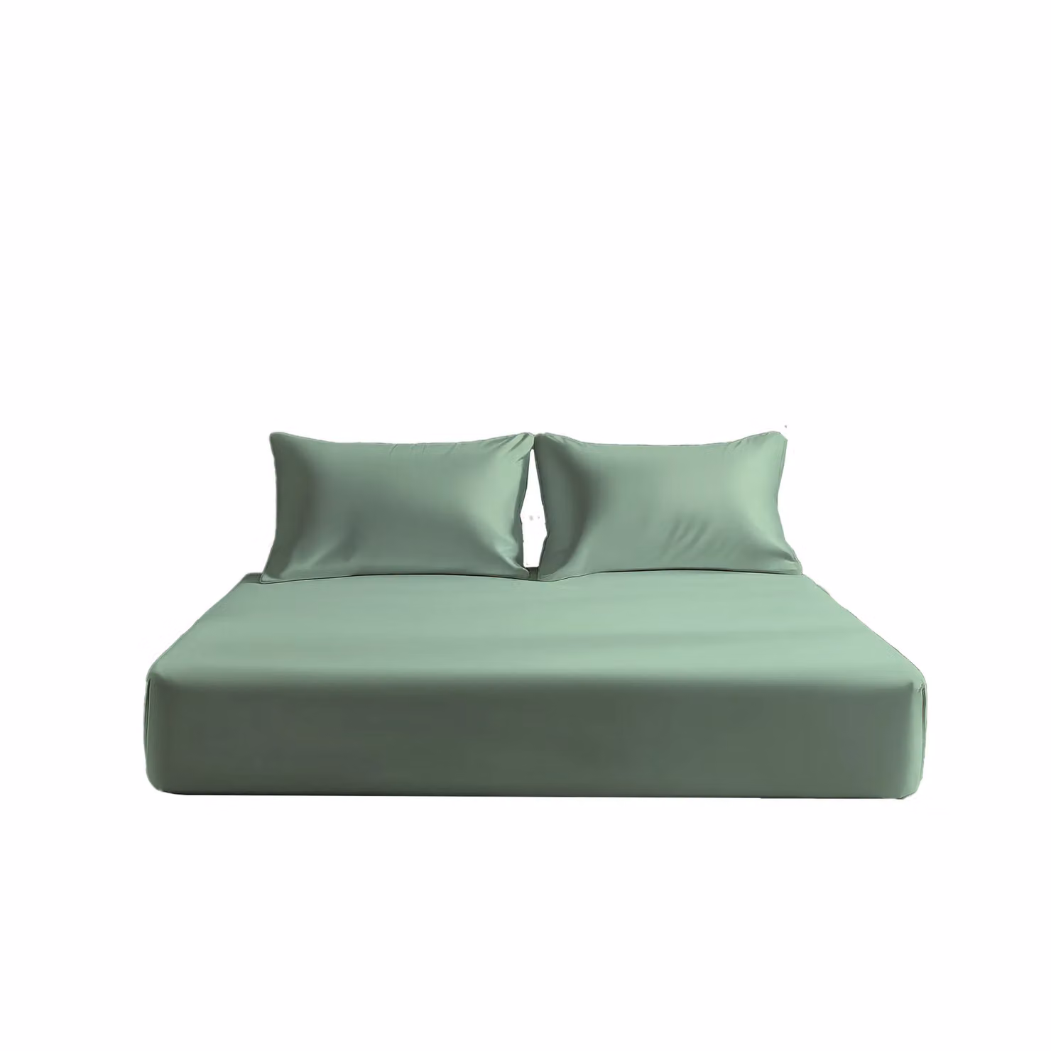 Home Sweet Home UK Duck Egg Blue Microfibre Double Fitted Sheet, 40cm Extra Deep – 2