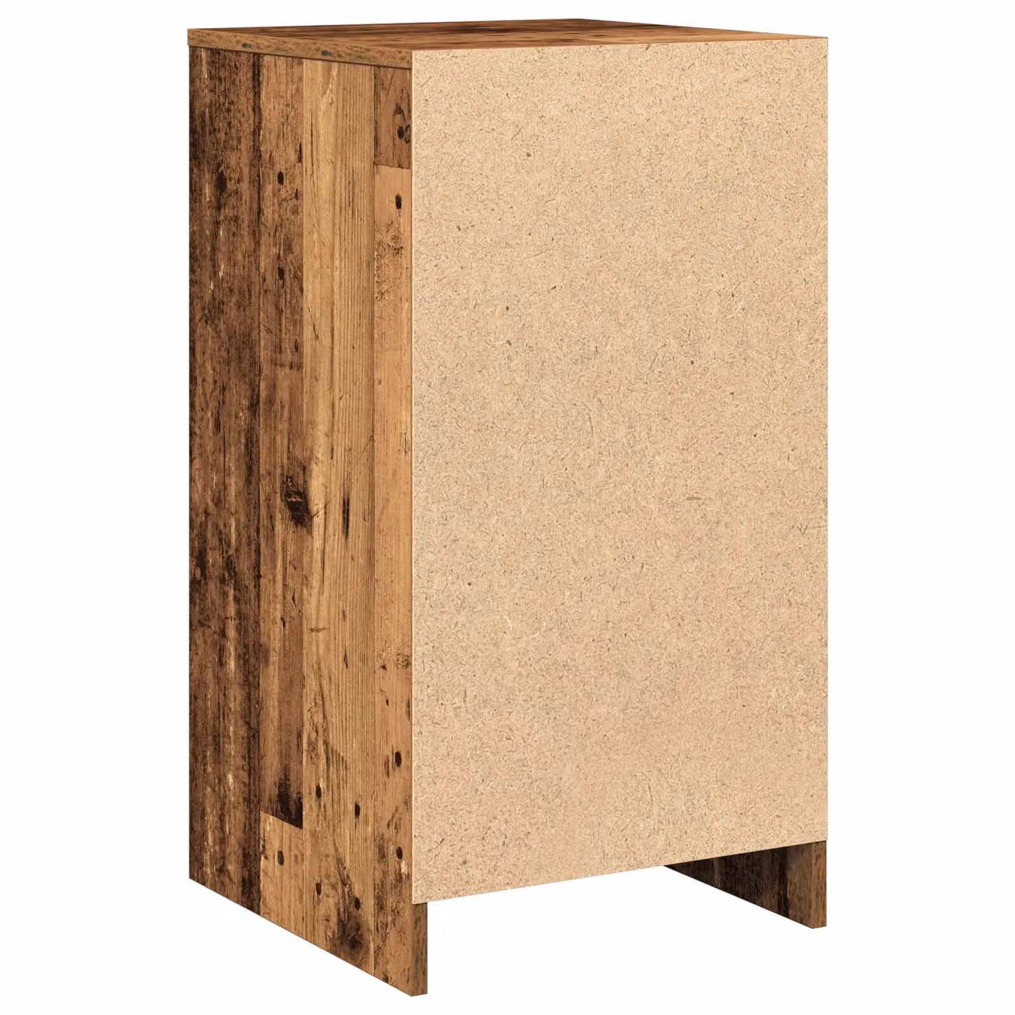 Berkfield Home Rustic Old Wood Sideboard in Brown, W/D/H: 40 x 41 x 75 cm – 4