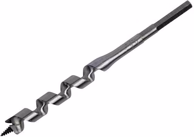 IRWIN Silver Wood Auger Drill Bit, Diameter: 13 mm, Length: 191 mm