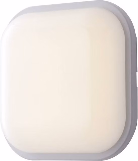 Netlighting Ever Outdoor Integrated LED Flush Ceiling Lamp, White, IP65, 4000K