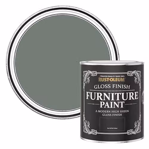 Rust-Oleum Gloss Furniture and Skirting Board Paint in Green, 0.75 l – 2