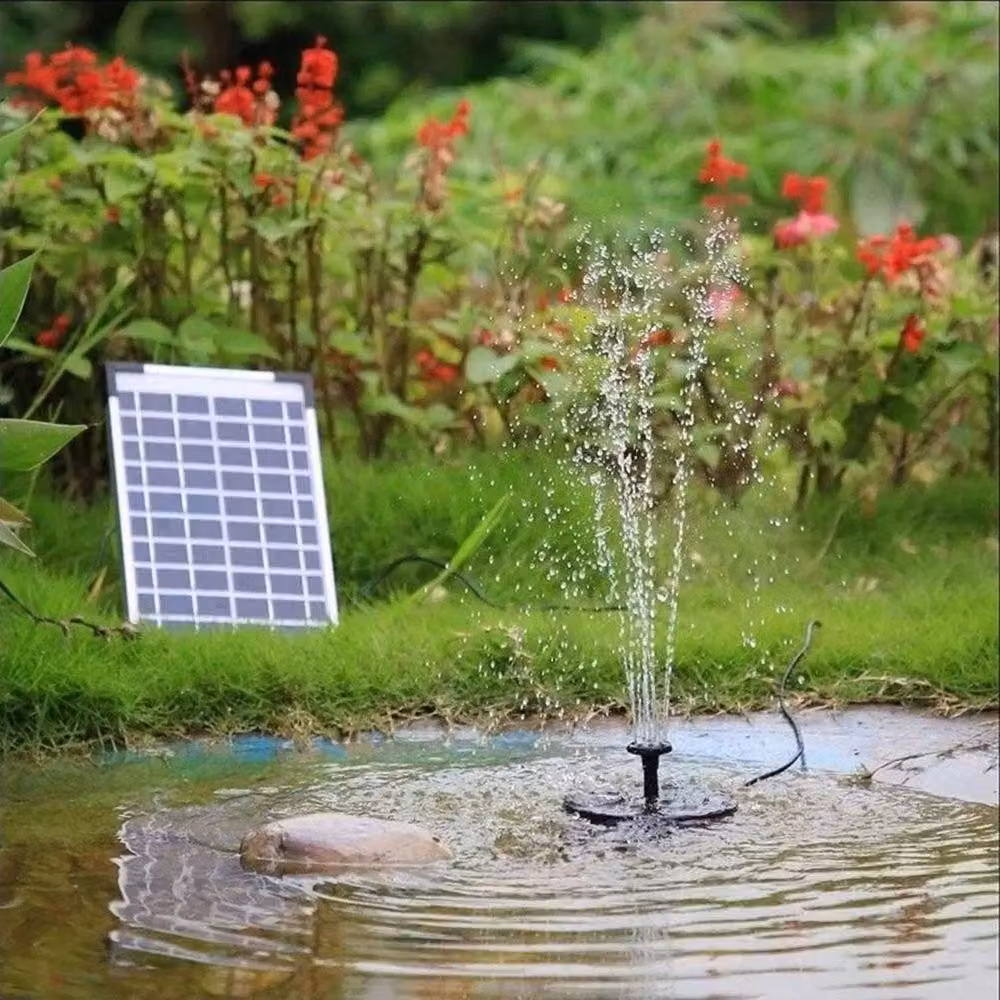 KORVIXA Solar Powered Fountain Water Pump in Black – 4