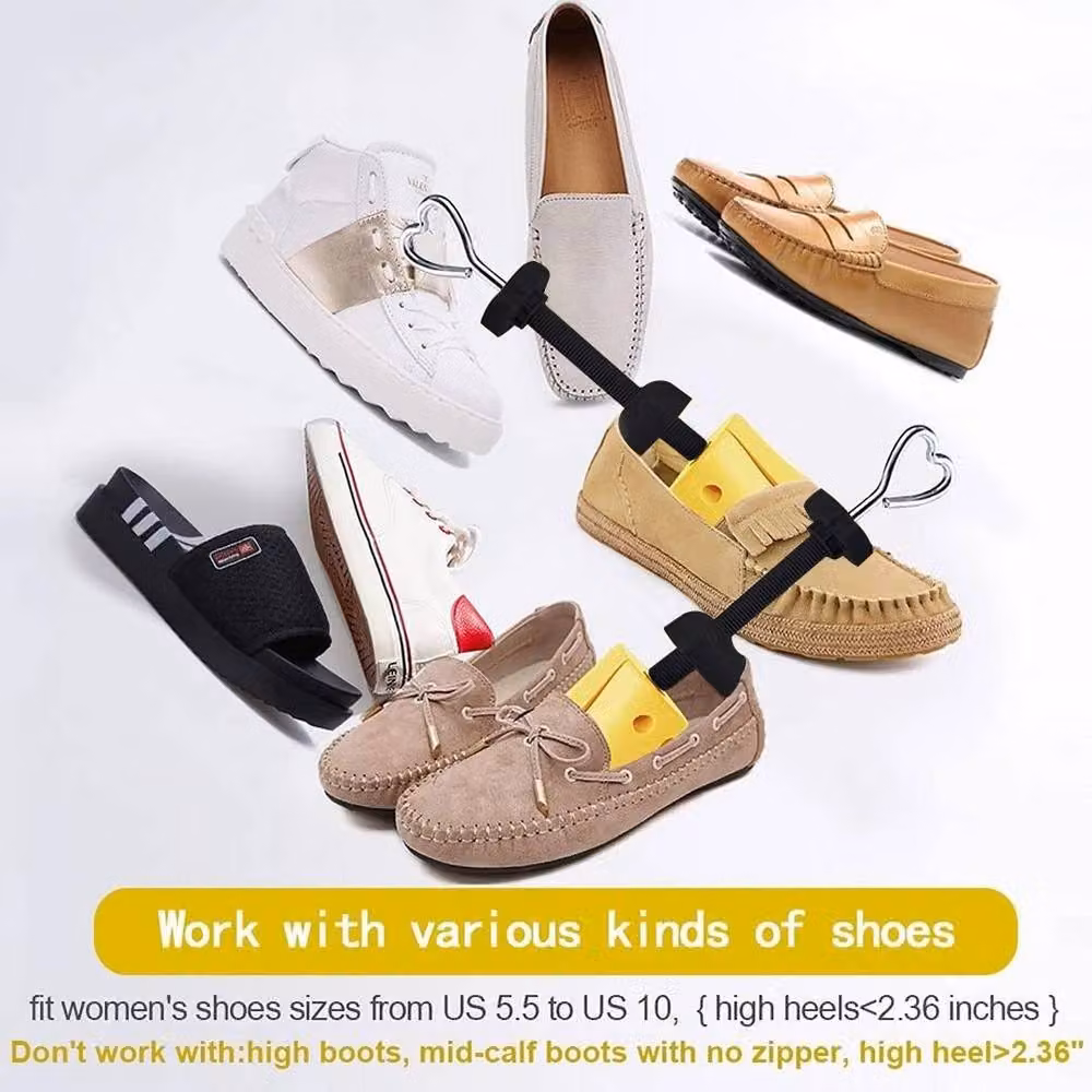PAWNORA 2x Shoe Stretchers for Men, EU Size 44-47, Yellow – 2