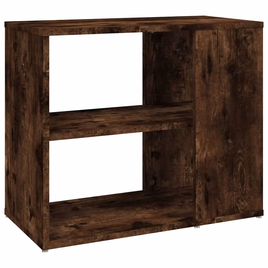 Berkfield Home Side Cabinet in Smoked Oak Brown, W/D/H: 60 x 30 x 50 cm – 2