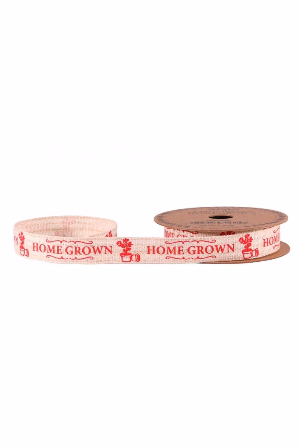 KDMD Homegrown Linen Ribbon, 15mm, 3 Pack, Cream – 2