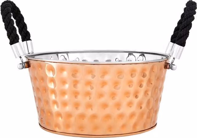 Orsina Miressa Large Copper Finish Party Bucket in Gold