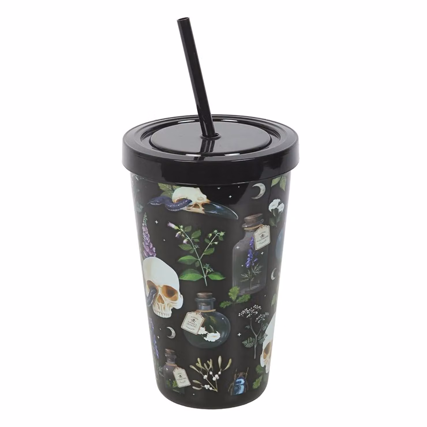 Something Different Venom and Vines Printed Tumbler in Black – 2