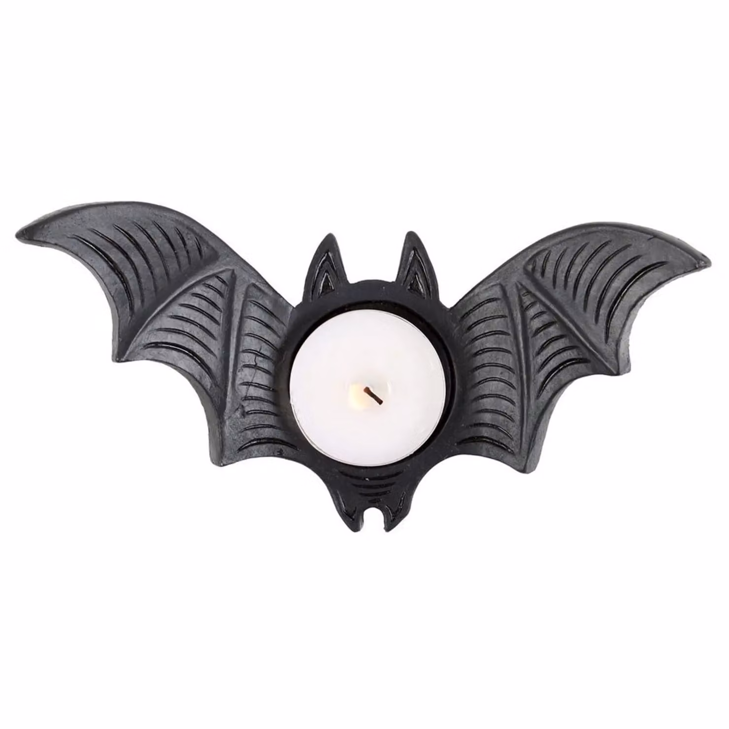Something Different Bat Tealight Holder in Black – 2