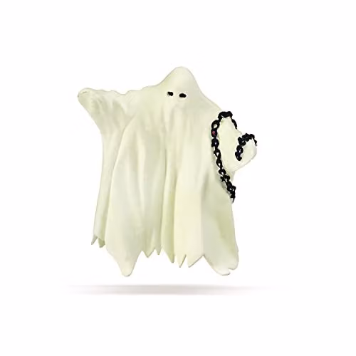 Papo Fantasy and Medieval Collection Glow-in-the-Dark Ghost Figure in White and Multicolour