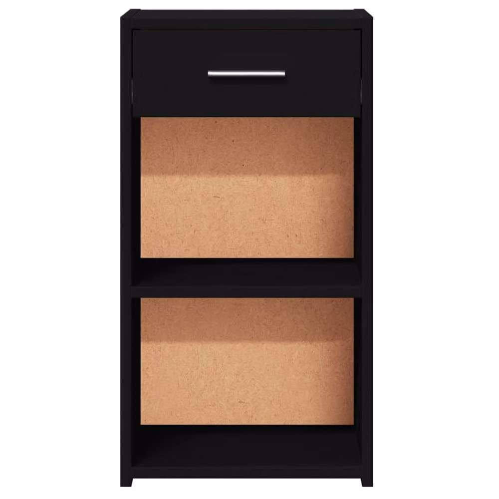 Berkfield Home Elegant Bedside Cabinets, 2 Piece Set in Black, W/D/H: 35 x 34 x 65 cm – 5