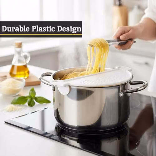 Orsina White Plastic Round Colander – 4