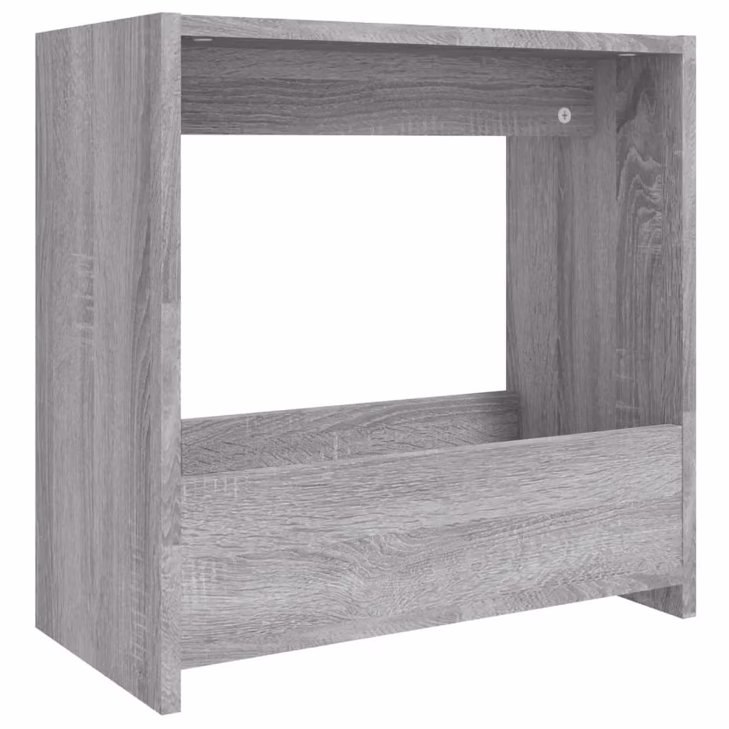 Berkfield Home Sonoma Side Table in Grey, W/D/H: 50 x 26 x 50 cm – 2