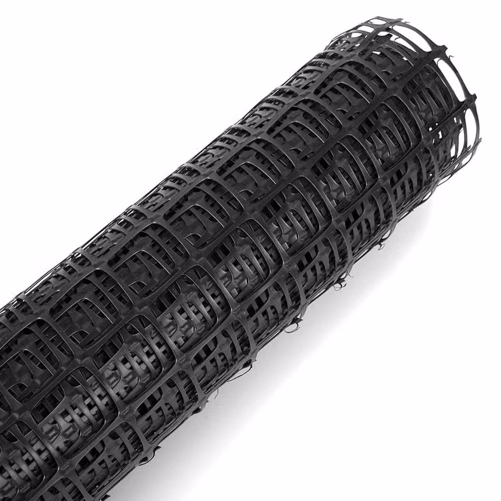 SPETLEK Black PVC Plastic Netting, 3 Rolls (Total 30m) – 2