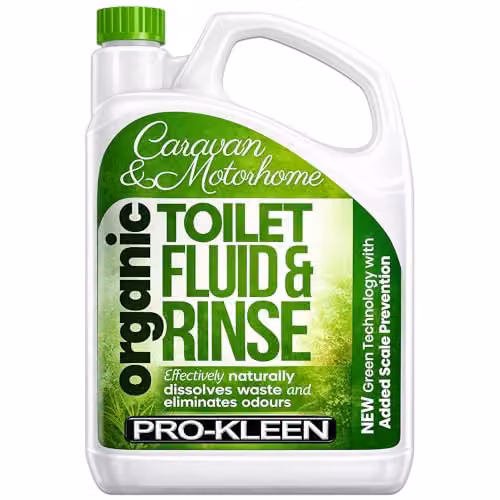 Pro-Kleen Organic Caravan Toilet Chemical Fluid Green Solution Cleaner, 2 l