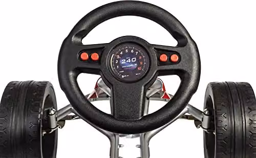 Ferbedo Go X-Racer Pedal Vehicle in Red and Black – 3
