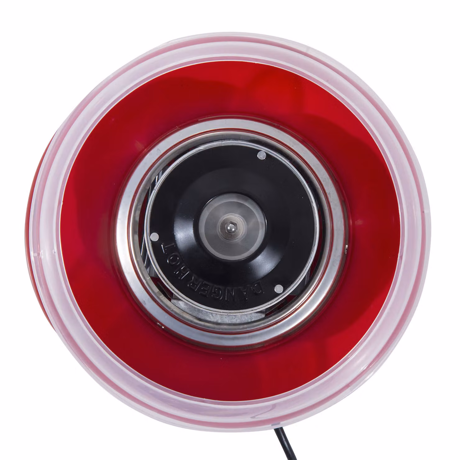 HOMCOM Electric Cotton Candy Maker with 450W Motor and Sugar Scoop in Red – 7