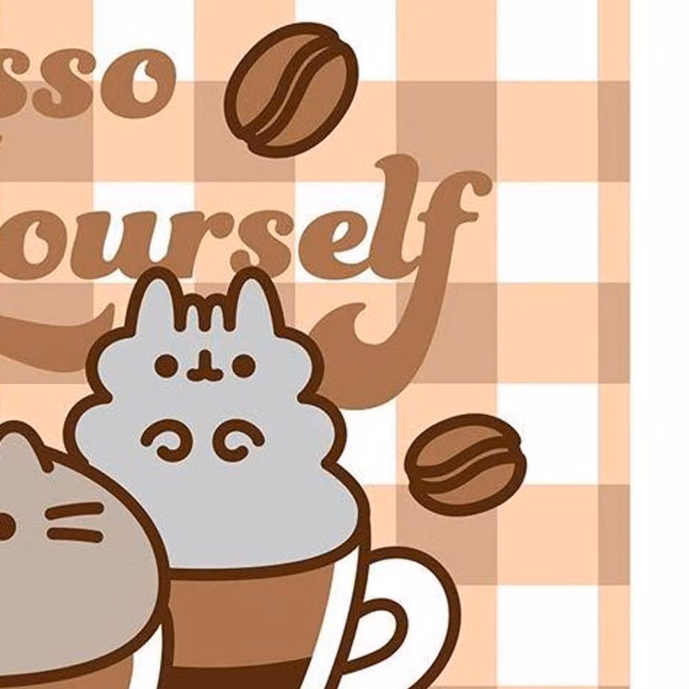 Pusheen Espresso Yourself Multicolour Framed Paper Poster – 2