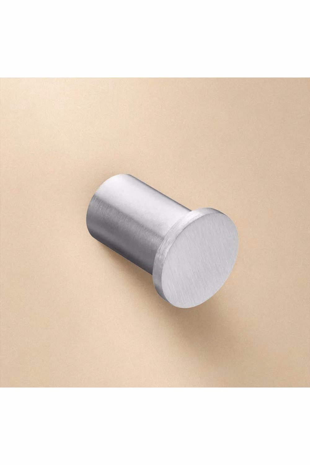 Cosmo Cosmic Logic Collection Matt Stainless Steel Towel, Robe and Coat Hook in Grey – 2