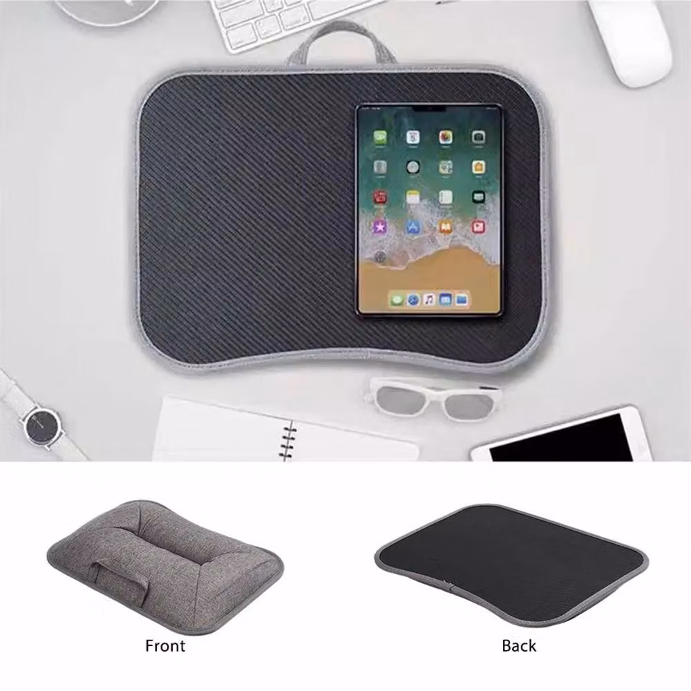 Nordara Portable Laptop Lap Desk with Cushion Tray in Grey – 3