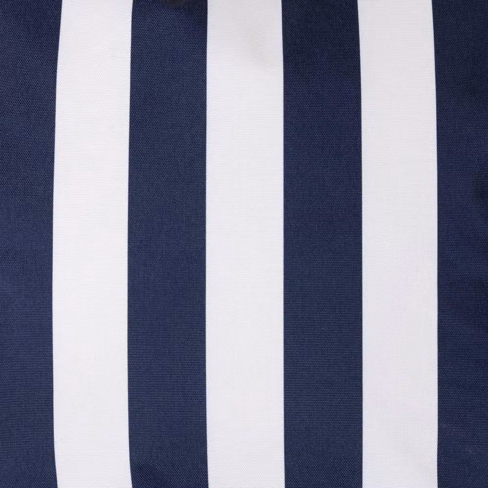 icon Striped Waterproof Indoor and Outdoor Square Cushion, Pink and Blue, W/D/H: 43 x 43 x 43 cm – 4