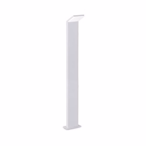 Netlighting Style Integrated LED Outdoor Bollard, White, 1050Lm, 3000K, IP54, H: 100 cm