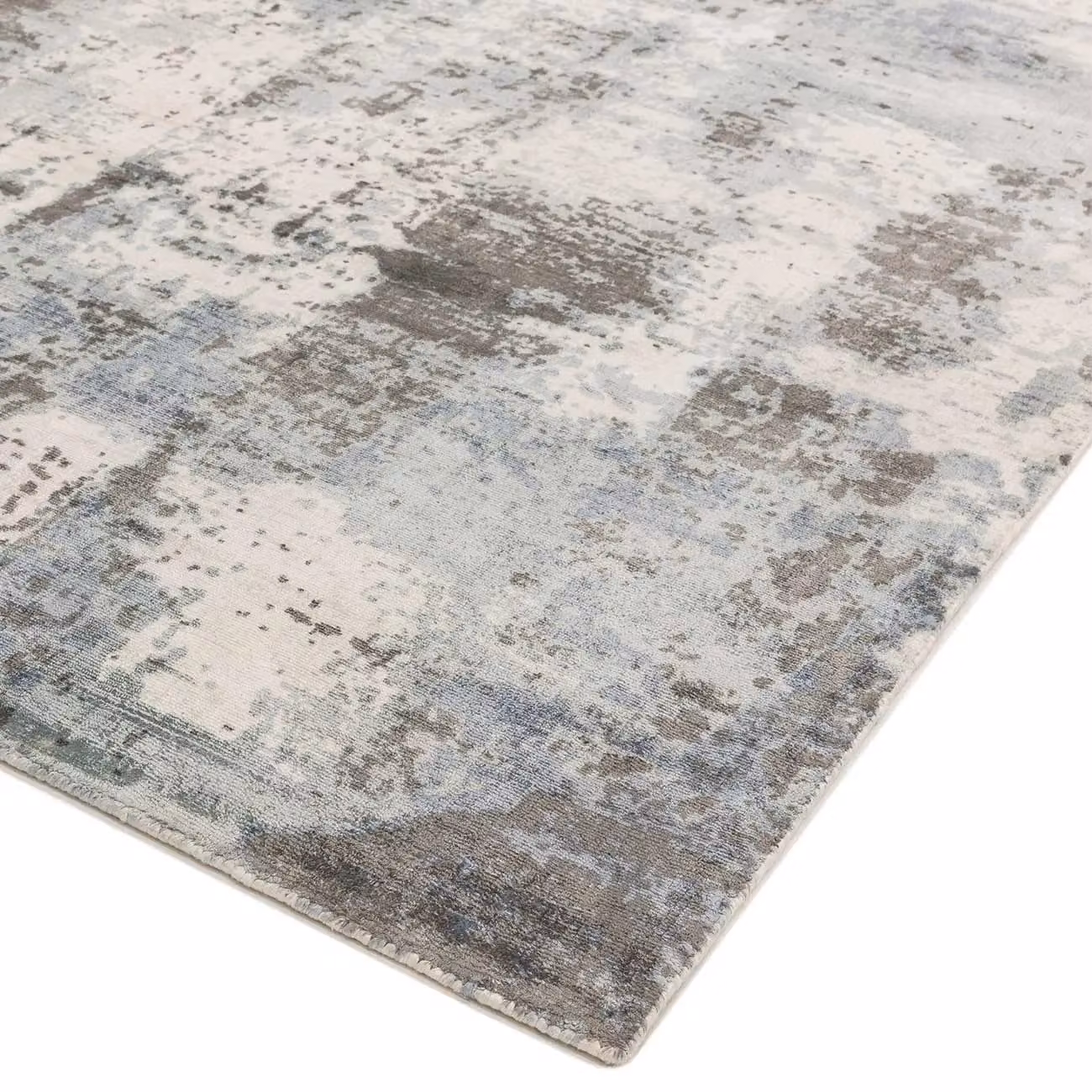The Rug Shop UK Blue Abstract Viscose Area Rug, W/D: 120 x 170 cm – 3
