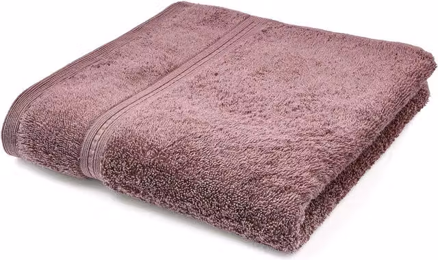 Bedeck 1951 Alessa Fluffy Cotton Terry Bath Towel, Pink