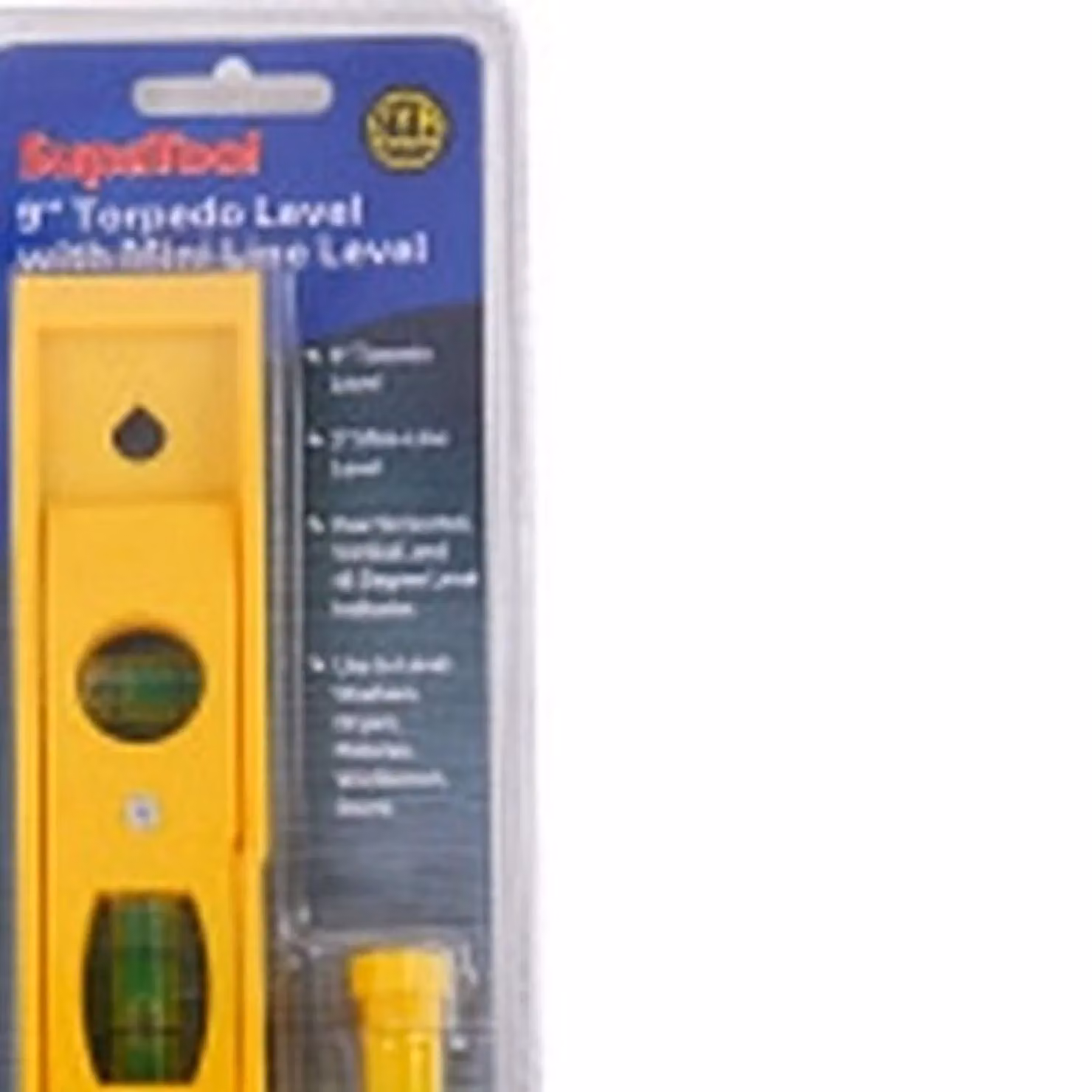 SupaTool Mini Spirit Level in Yellow – 2