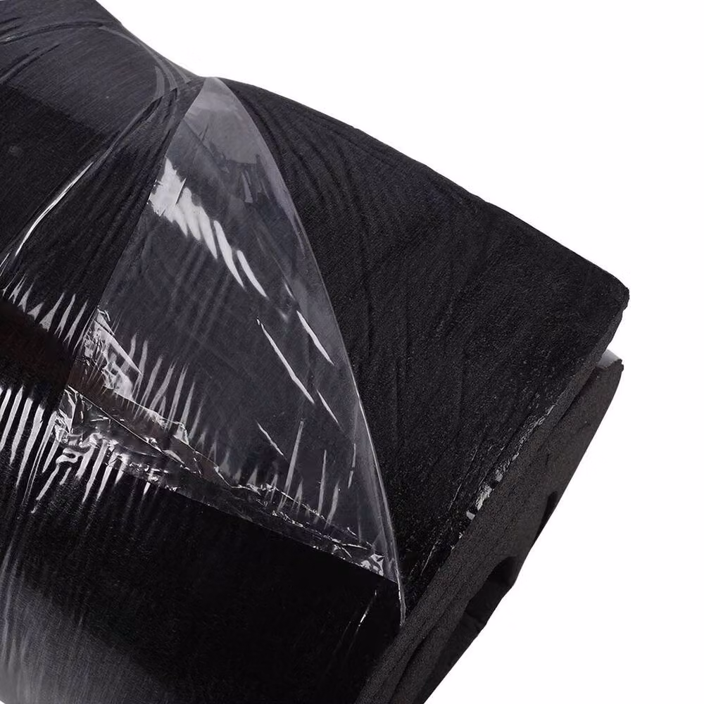 FLAVORA Black Self-adhesive Acoustic Soundproofing Fire Proof Rubber Foam, 6mm Thickness – 3