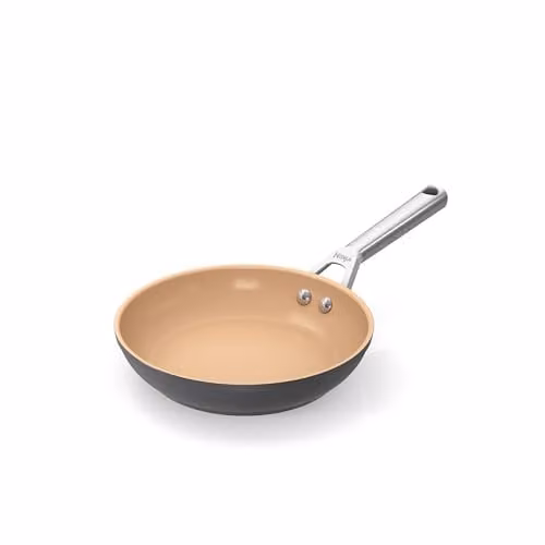 Ninja Extended Life 20cm Ceramic Non-Stick Frying Pan, Terracotta and Grey