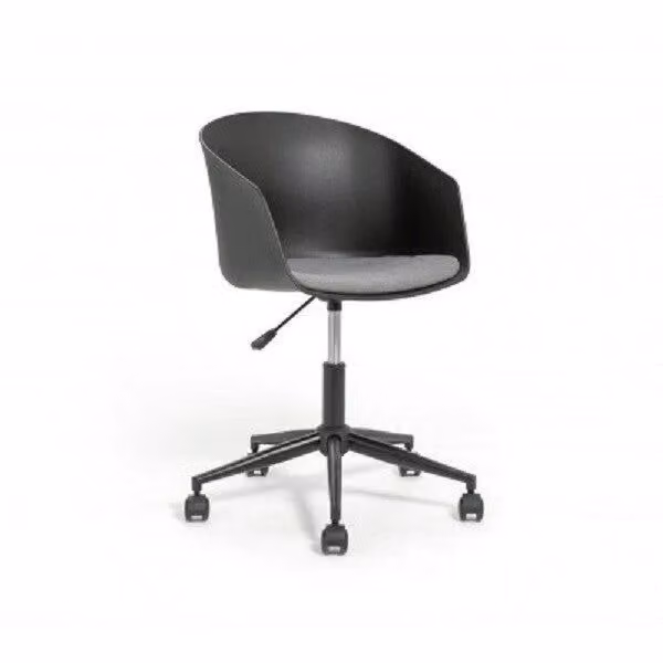 Cheap Furniture Warehouse Modern Fabric Task Chair in Black and Grey for Home Office